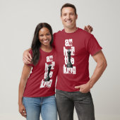 Alle hagel naar de koning t-shirt (Unisex)