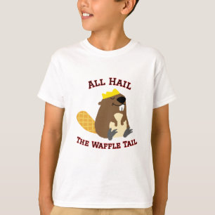 Alle hagels van de T-shirt van de Waffle
