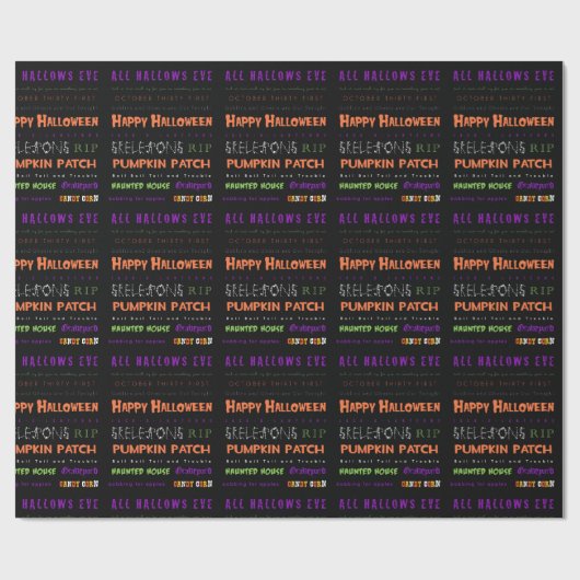 Alle hagetijden cadeaupapier (Vlak)