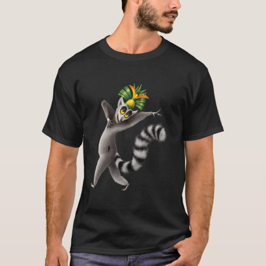 Alle Hail King Julien T-shirt (Voorkant)