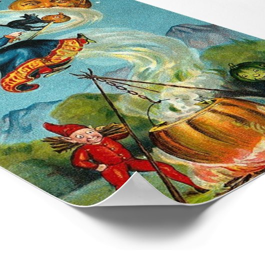 Alle Halloween Greetings  Druk Poster (Hoek)