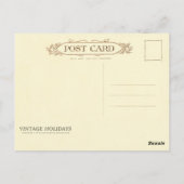 Alle Halloween Greetings Flying Witch Briefkaart (Achterkant)