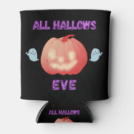 Alle Hallows Eve Halloween Pumpkin en geesten Blikjeskoeler