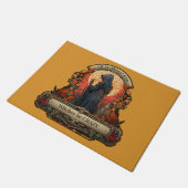 Alle Hallow's Eve Witches Be Crazy Quote Halloween Deurmat (Schuin)