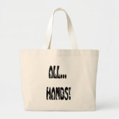 Alle...handen Grote Tote Bag (Voorkant)