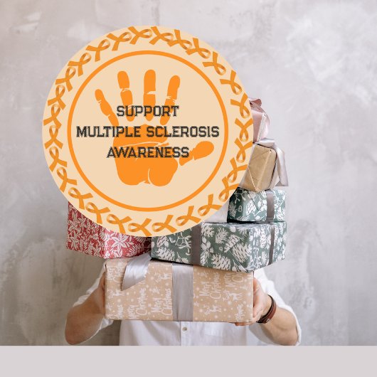 Alle handen ondersteunen MS Awareness Sticker
