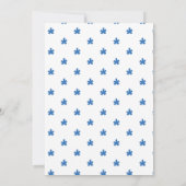 Alle handen op het dek verjaardag uitnodiging (Achterkant)