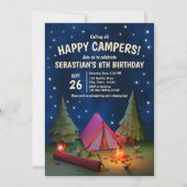 Alle Happy Campers onder de sterren verjaardag Kaart (Voorkant)