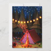 Alle Happy Campers onder de sterren verjaardag Kaart (Achterkant)
