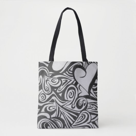 Alle hart Canvas tas (Voorkant)