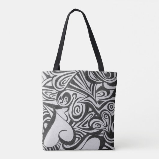 Alle hart Canvas tas (Achterkant)