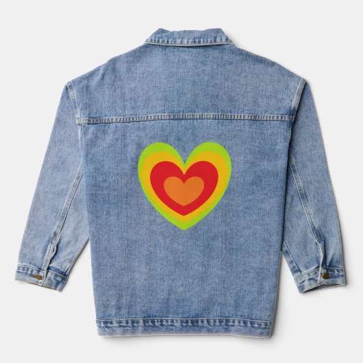Alle hart denim jacket (Achterkant)