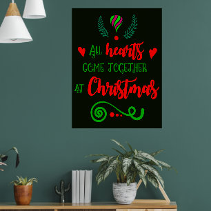 Alle harten komen samen met Kerstmis, ZSG Poster