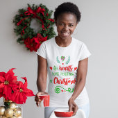 Alle harten komen samen op kerstavond t-shirt