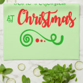 Alle harten komen samen op kerstavond, ZSG Theedoek (Gevouwen)