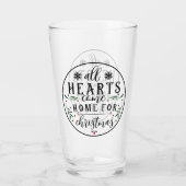 Alle harten komen thuis... glas (Achterkant)