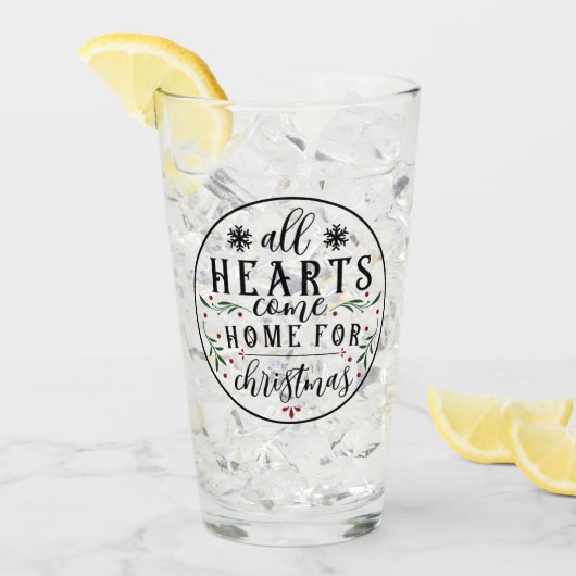 Alle harten komen thuis... glas (Voorkant ijs)