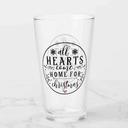 Alle harten komen thuis... glas (Voorkant)