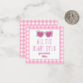 Alle Hartogen Valentijnsdag Opmerking Notitiekaartje (Voorkant / Achterkant in situ)