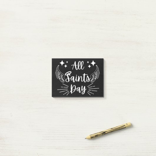 Alle heiligdallen post-it® notes (Op bureau)