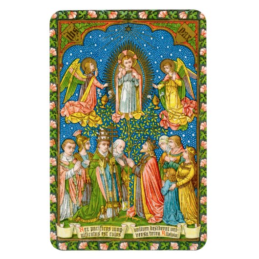 Alle heiligen aanbidden u (VVP OO2) Magneet (Verticaal)