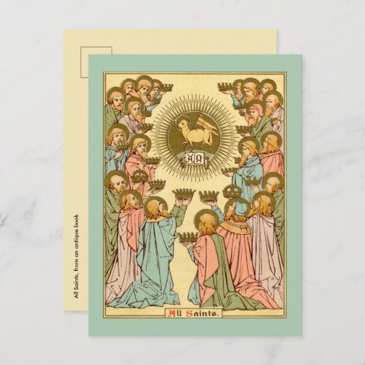 Alle heiligen (RLS 19) Briefkaart (Voorkant / Achterkant)