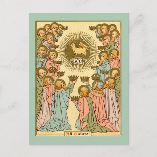 Alle heiligen (RLS 19) Briefkaart (Voorkant)
