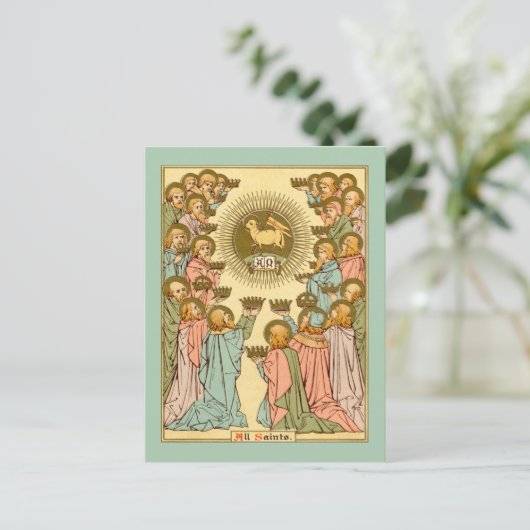 Alle heiligen (RLS 19) Briefkaart (Staand voorkant)