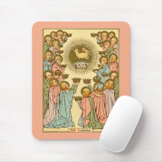 Alle heiligen (RLS 19) (Stijl 1) Muismat (Met muis)