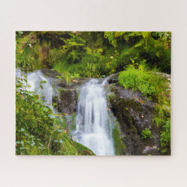 Alle heiligen Waterfall Black Forest Duitsland. Legpuzzel