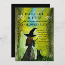 Alle heksen Black Cat Spooky Halloween