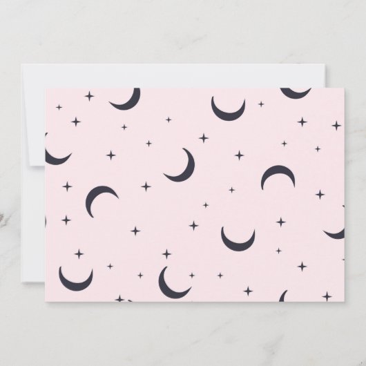 Alle heksen roepen Meisjes Nacht Halloween Party Kaart (Achterkant)