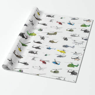 Alle helikopters cadeaupapier