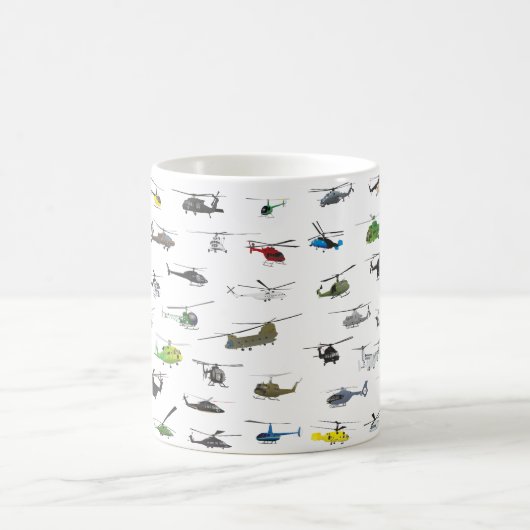 Alle helikopters koffiemok (Center)