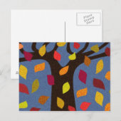 ALLE HERFST DOWN BRIEFKAART (Voorkant / Achterkant)