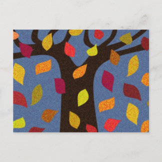 ALLE HERFST DOWN BRIEFKAART