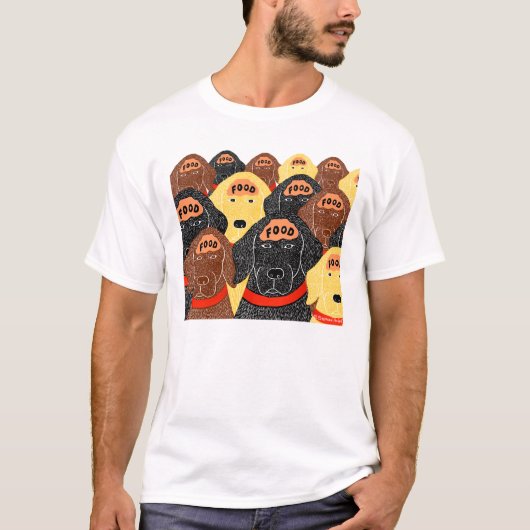 alle honden breinen zijn ongeveer hetzelfde als St T-shirt (Voorkant)