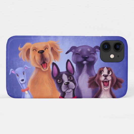 Alle honden Case-Mate iPhone case (Achterkant (horizontaal))