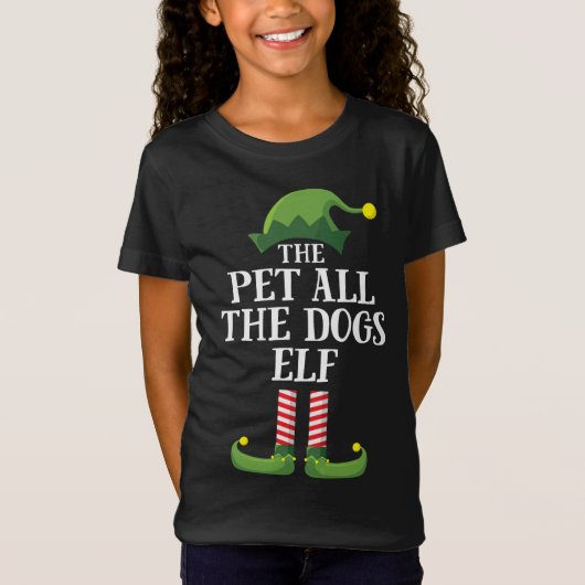 Alle honden die met kerstmis uit de Elf-reeks kome T-shirt (Voorkant)