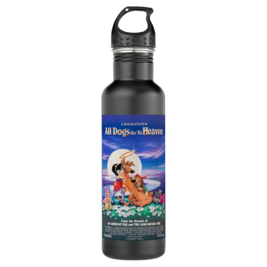 Alle honden gaan naar het Shirt Classic T Waterfles (Voorkant)