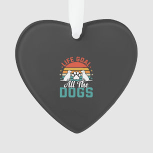 Alle Honden Retro Hond Liefhebber Ornament