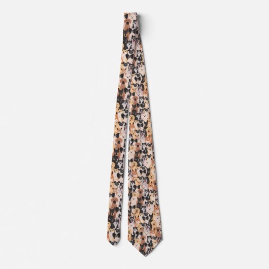 Alle Honden Stropdas (Achterkant)