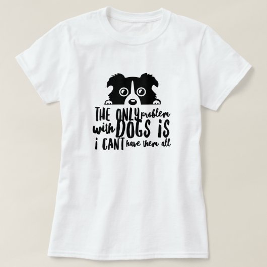 Alle honden T-shirt (Design voorkant)