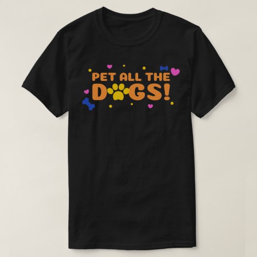 Alle honden t-shirt (Design voorkant)