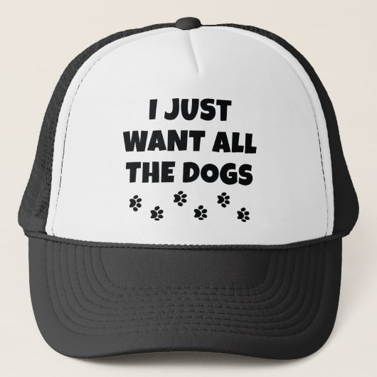 Alle honden trucker pet (Voorkant)