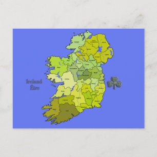 Alle Ierse Kaart van Ierland