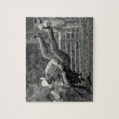 Alle Indische Rodeo in Tygh Valley, Oregon. Clint Legpuzzel (Verticaal)