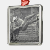 Alle Indische Rodeo in Tygh Valley, Oregon. Clint Metalen Ornament (Links)