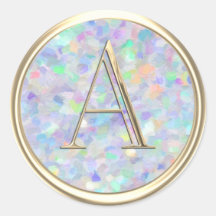ALLE INITIALEN Goud Monogram Abstract