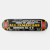 ALLE JAMAICANEN Skateboard (Horizontaal)